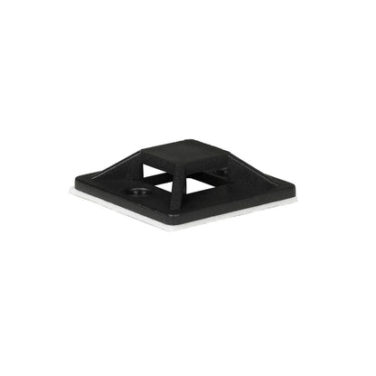 ProXtend CM-ACO2525-50B Self Adhesive Cable Clips 25mm x 25mm Black – Pack of 50