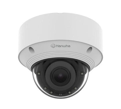 Hanwha QNV-C8083R 5MP AI Vandal Dome IP Camera with Varifocal IR Lens