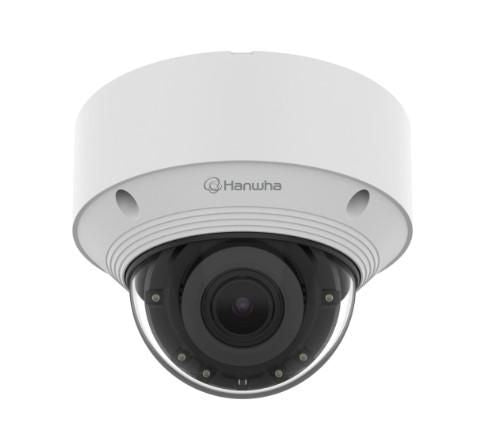 Hanwha QNV-C8083R 5MP AI Vandal Dome IP Camera with Varifocal IR Lens