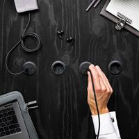 Forming Function 935-PM50 Powerdot Mini – Compact Power Strip 1 AC Outlet Black