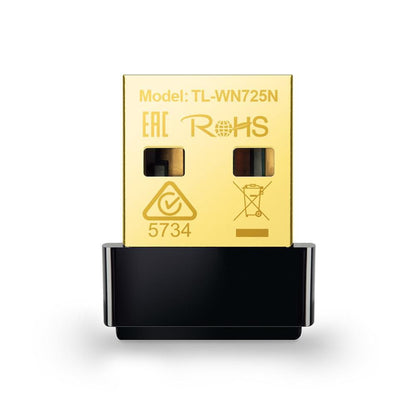 TP-Link TL-WN725N USB Wireless Network Adapter 150Mbps Wi-Fi 4 Mini