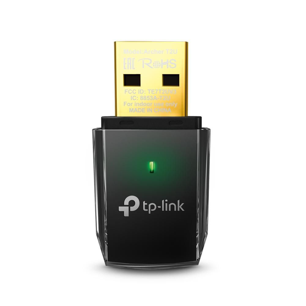 TP-Link ARCHER T2U USB WLAN Adapter – Dual-Band 600 Mbit/s Wi-Fi 5