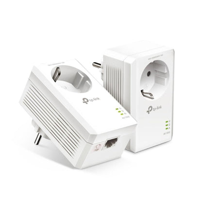 TP-Link TL-PA7017P KIT PowerLine Network Adapters – AV1000 Gigabit Passthrough Starter Kit