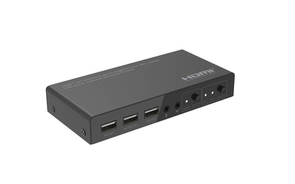 MicroConnect MC-HDMIKVM0201-4K KVM Switch – 4K Ultra HD HDMI USB 2.0 CE Certified