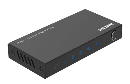 MicroConnect MC-HDMISPLITTER0102-4K HDMI Splitter 1x2 4K Ultra HD 60Hz Steel