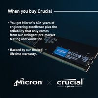 Crucial CT32G56C46U5 32GB DDR5 UDIMM 5600MHz 1.1V Desktop Memory