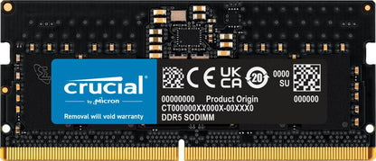 Crucial CT8G56C46S5 8GB DDR5-5600 SODIMM Memory Module 1.1V CL46