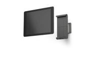 Durable 893323 Tablet Holder – Wall Mount, Silver, 7-13" ABS/Aluminium