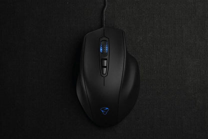 Mionix NAOS-PRO Gaming Mouse – 19,000 DPI Optical Sensor, Ergonomic, Black