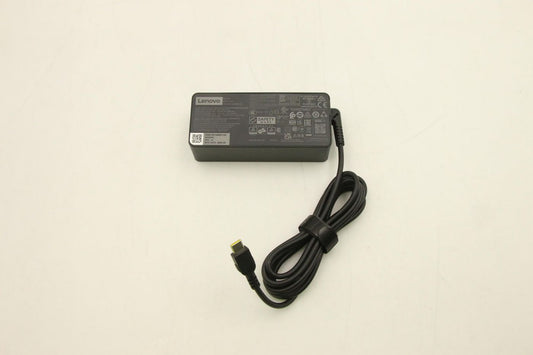 Lenovo 5A10W86302 Power Adapter – 65W AC-to-DC, Adjustable Output, Black