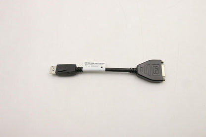 Lenovo 5C10V06000 DisplayPort to DVI Dongle Adapter Cable – High-Definition