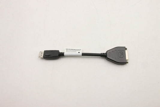 Lenovo 5C10V06000 DisplayPort to DVI Dongle Adapter Cable – High-Definition