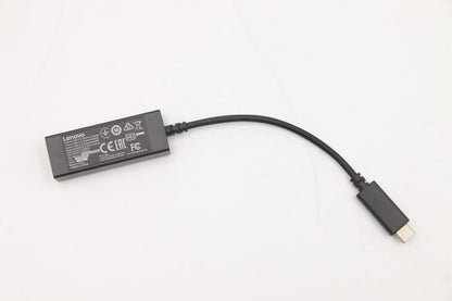 Lenovo 5C11E09636 USB-C to Ethernet Adapter – Gigabit, Compact, Hot Plug