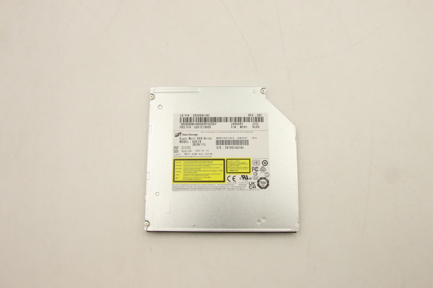 Lenovo 5DX1C19009 External DVD Writer – Compact USB Optical Drive