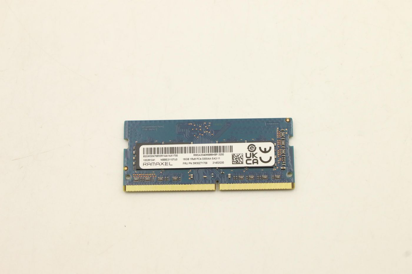Lenovo 5M30Z71709 16GB DDR4 SODIMM Memory Module – 3200MHz 1.2V Dual Rank