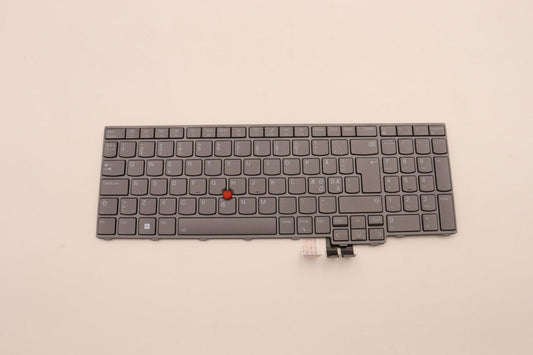 Lenovo 5N21F39354 Keyboard – Nordic Layout, Backlit, Integrated