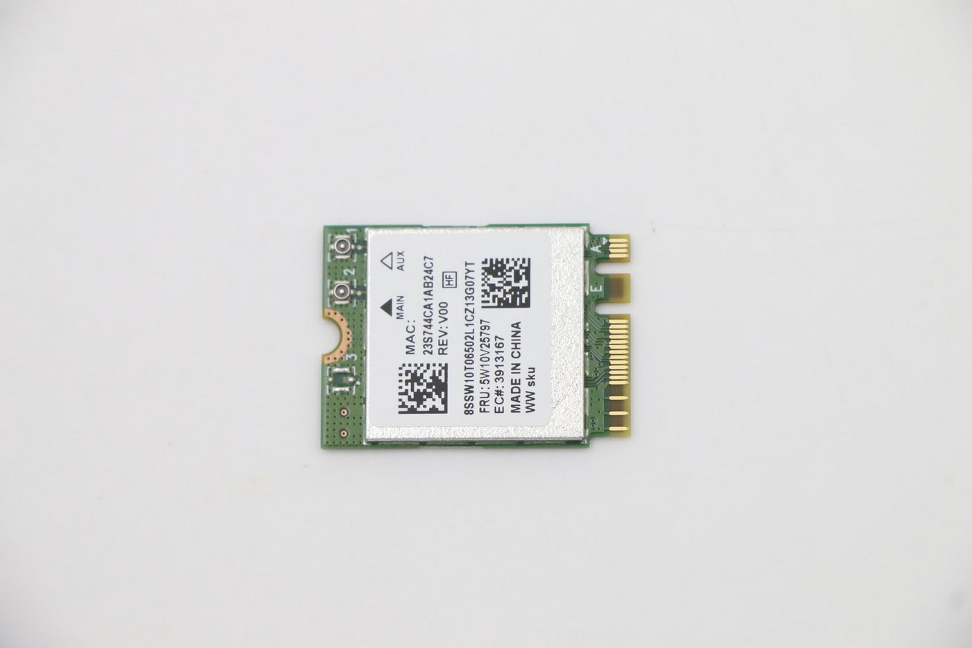 Lenovo 5W10V25797 M.2 2230 WLAN Module – WiFi 6 802.11ax Bluetooth 5.1