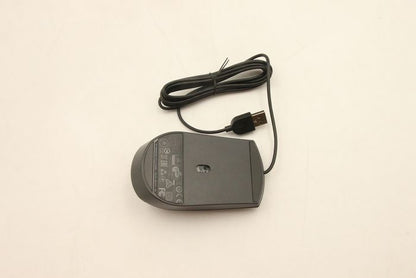 Lenovo 00PH131 Wired USB Mouse – Ergonomic Full-Size, 1600dpi, Ambidextrous, Black