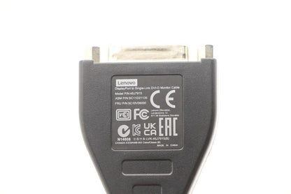 Lenovo 5C10V06000 DisplayPort to DVI Dongle Adapter Cable – High-Definition