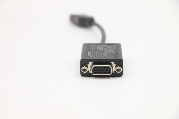Lenovo 5C11E09631 HDMI to VGA Adapter – Monitor Converter 1080p Support