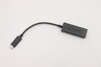 Lenovo 5C11E09636 USB-C to Ethernet Adapter – Gigabit, Compact, Hot Plug