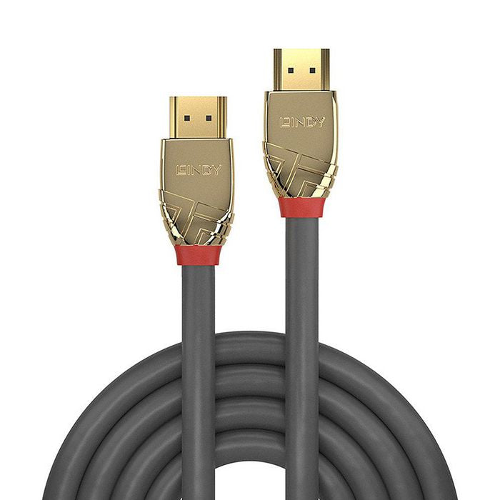 Lindy 37603 3m Ultra High Speed HDMI Cable – Gold Line, 48Gbps, HDMI 2.1, Gold Plated