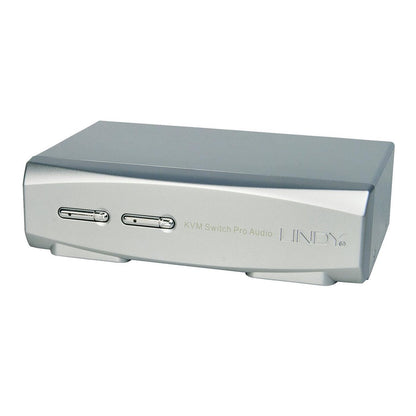 Lindy 39304 KVM Switch – 2 Port USB 2.0 DisplayPort 1.2 TTU