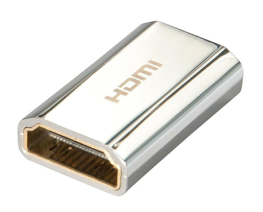 Lindy CROMO HDMI Female to Female Coupler – Gold Plated, RoHS Certified
