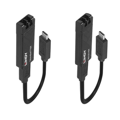 Lindy 43312 100m Fibre Optic USB 3.2 Type C Extender – 10Gbps