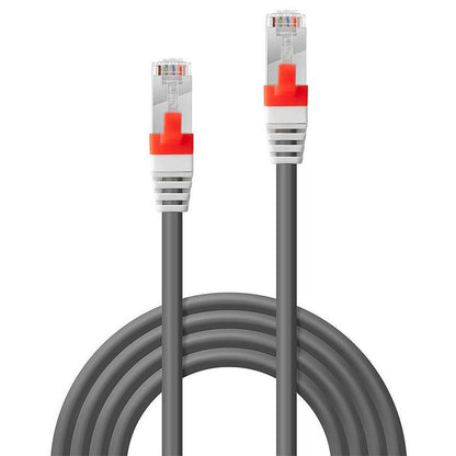 Lindy 45353 2m Cat.6A S/FTP LSZH Network Cable – Grey, RJ45, 10GbE High-Speed