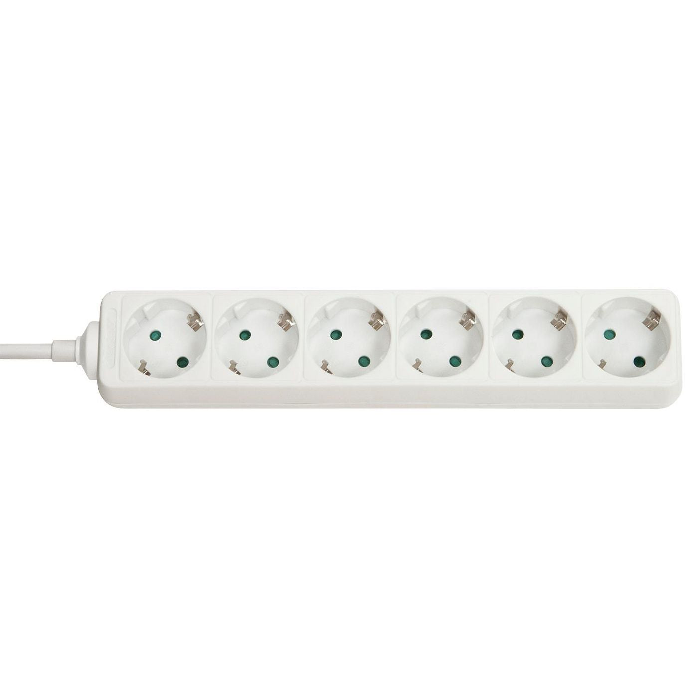 Lindy 73102 Power Extension 6 AC Outlets 3500W Indoor White