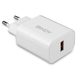 Lindy 73412 Smart Device Charger – AC Fast Charging 18W White