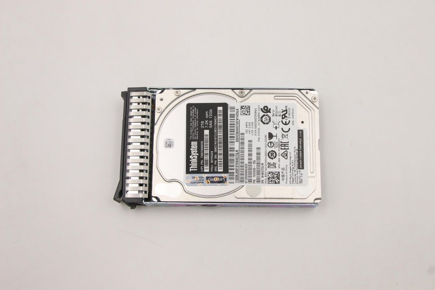 Lenovo 00YK024-RFB 2TB Internal Hard Drive for Data Storage Devices
