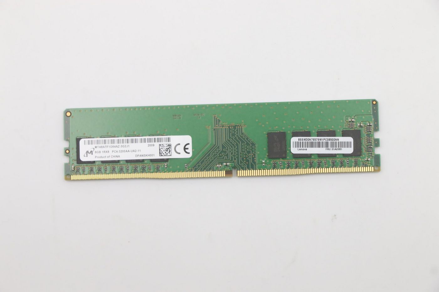 Lenovo 01AG881 8GB DDR4 UDIMM Memory Module – 3200MHz Non-ECC Unbuffered