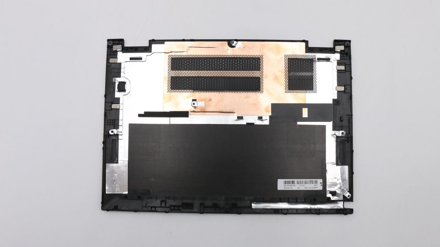 Lenovo FRU01YU967 Bottom Cover Black Notebook Spare Part