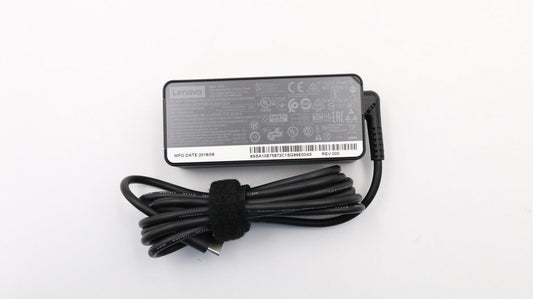 Lenovo 02DL104 45W USB Type-C Power Adapter – Indoor 20V 2.25A