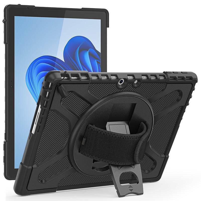 eSTUFF ES68290013-BULK Tablet Case – 8.7" Bumper Black Shockproof Cover