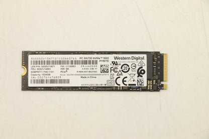 Lenovo 5SS0V14993 M.2 PCIe SSD 1TB – NVMe 1.3, 3400MB/s, 6 Month Warranty