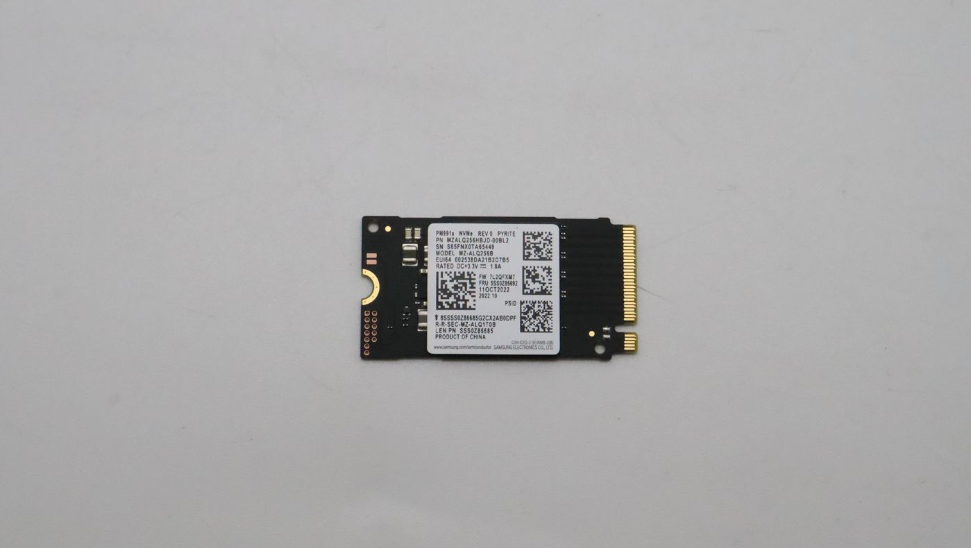 Lenovo 5SS0Z86692 Internal SSD – M.2 NVMe 256GB PCIe 3.0 x4 2242