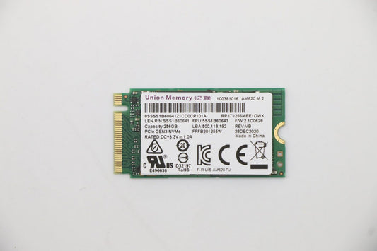 Lenovo 5SS1B60643 256GB PCIe M.2 2242 Internal SSD – High-Speed Storage