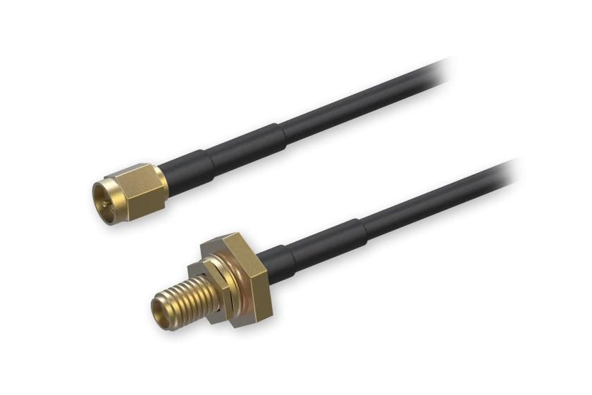 Teltonika Networks PR2VM20M Coaxial Cable Extension – SMA 2m 50Ω Black
