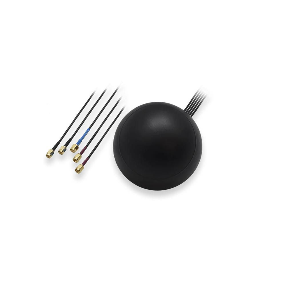 Teltonika Networks PR1KCO28 MIMO Mobile/GNSS/WIFI Roof SMA Antenna – IP67, 2 dBi