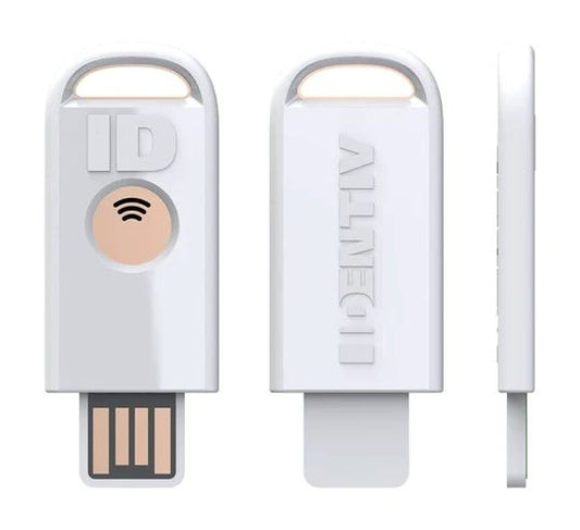 Identiv 905601-6 uTrust FIDO2 NFC+ Security Key USB-A – Multi-Protocol MFA
