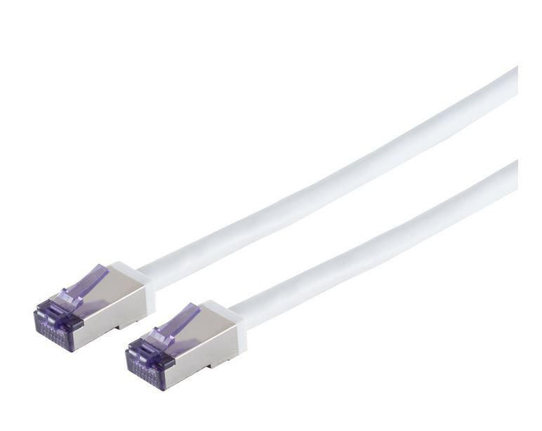 Lanview LVN-CAT6A-FLEX-25CMWH Cat6a Network Cable 0.25m White S/FTP