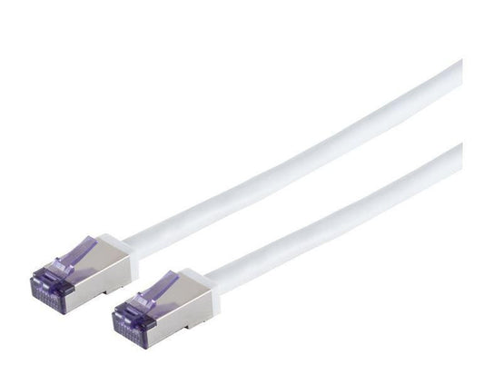 Lanview LVN-CAT6A-FLEX-25CMWH Cat6a Network Cable 0.25m White S/FTP