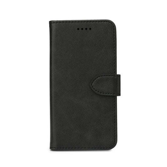 eSTUFF ES67340005-BULK Wallet Case – Black PU Mobile Phone Case