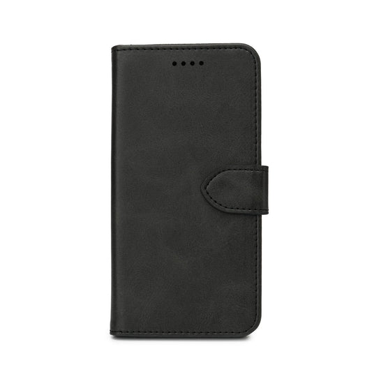 eSTUFF ES67340006-BULK Wallet Case – Black PU Leather Mobile Phone Case