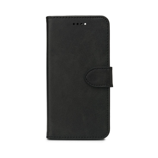 eSTUFF ES67110002-BULK Wallet Case – Black PU Leather Mobile Phone Case