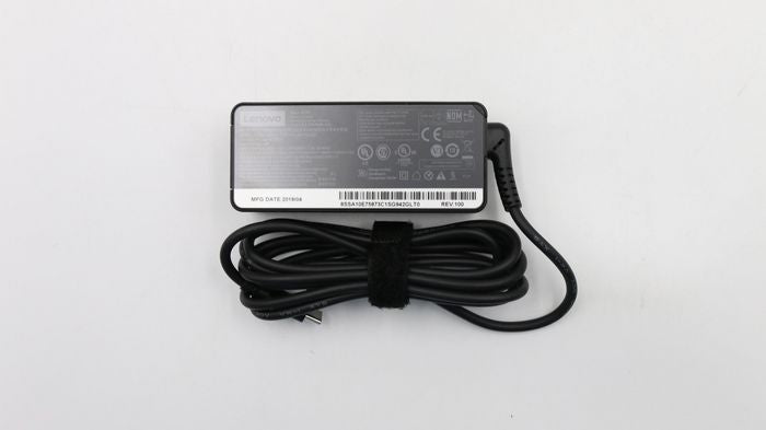 Lenovo 02DL105 Power Adapter – 45W Universal Multi-Voltage 2-Pin Charger