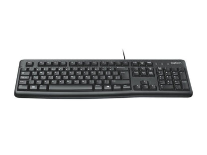 Logitech 920-002509 Keyboard – Wired USB Full-Size UK Layout